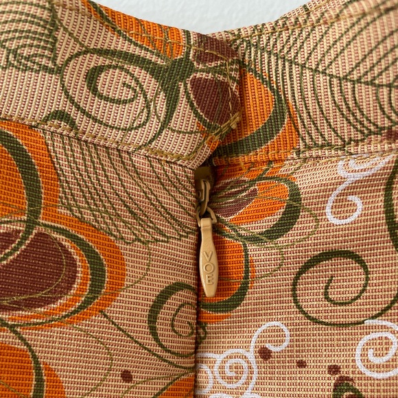 Vintage Floral Pencil Skirt with Pockets - Picture 4 of 5